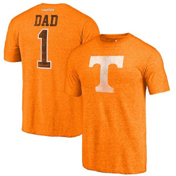 Tennessee Volunteers Fanatics Branded Tennessee Orange Greatest Dad Tri Blend T-Shirt,We sell and wholesale Tennessee Volunteers Fanatics Branded Tennessee Orange Greatest Dad Tri Blend T-Shirt on line form chian!